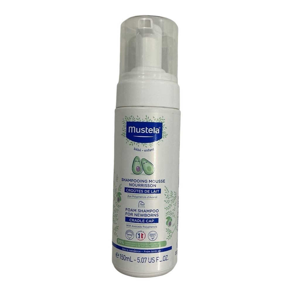 Mustela - Foam Shampoo 5.07oz - Cradle Cap Newborn Baby